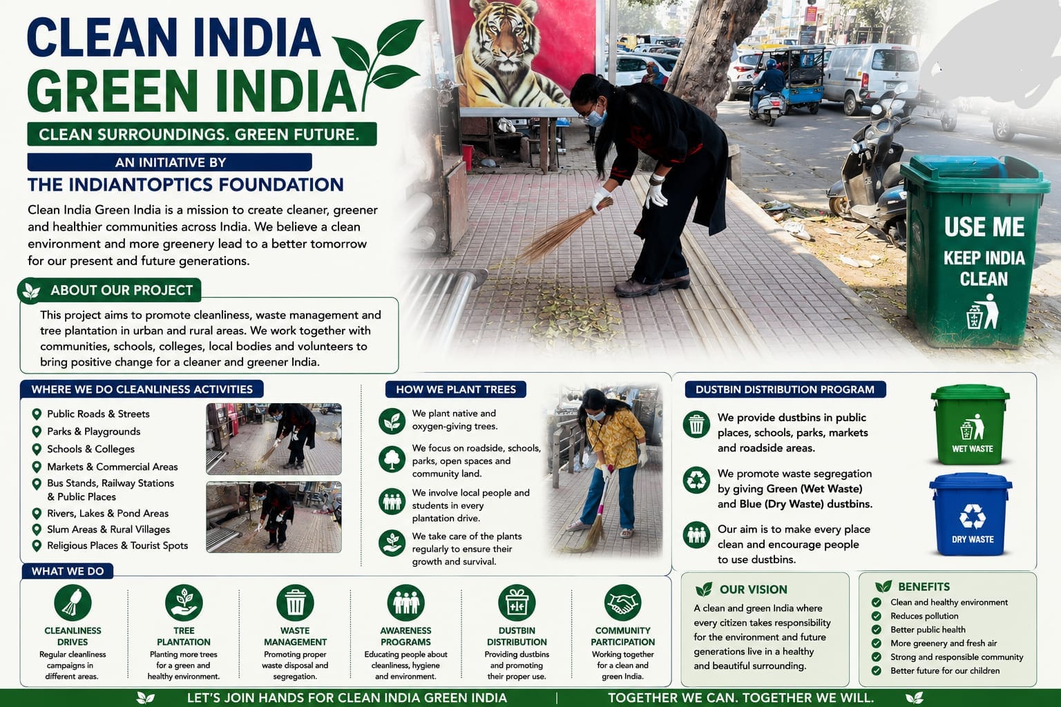 Clean India, Green India Movement